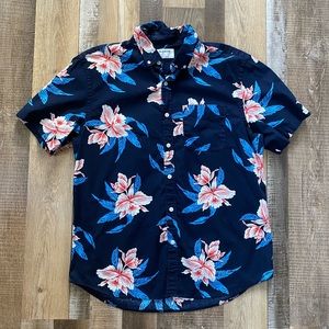 Mens Old Navy Hawaiian Shirt